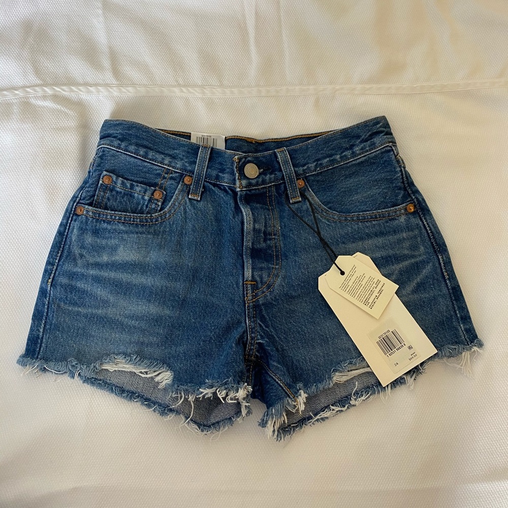 501 Levi Denim Shorts